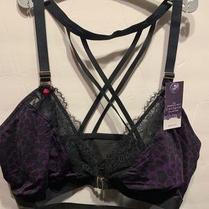 Leopards and Lace Bralette by Lane Byant